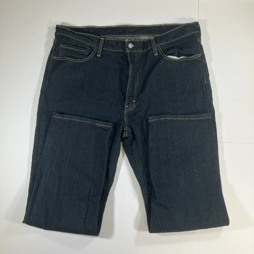 Levi's 541 Jeans‎ Mens 40x30 Dark Wash Athletic Taper Stretch Denim